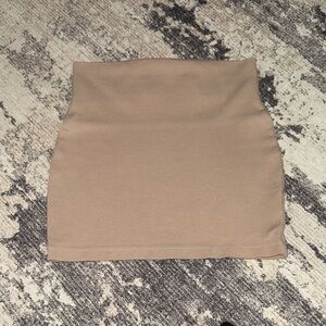 Windsor Tan Mini Skirt